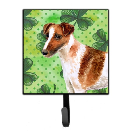 Jensendistributionservices Smooth Fox Terrier St.Patricks Leash or Key Holder MI1657501